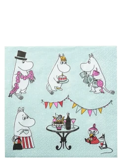 Moomin napkin Kestit - Servietter