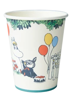 Moomin puutarhakutsut hotcup 10pc 250ml - Picnictilbehør