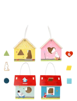 Moomin Shaped Sorting Box - The Moomin House - Puttekasser