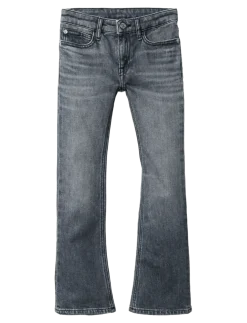 MR FLARE MID GREY STONE - Bootcut jeans