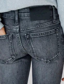 MR FLARE MID GREY STONE - Bootcut jeans