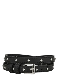 Nappa Stud Aria Belt - Bælter