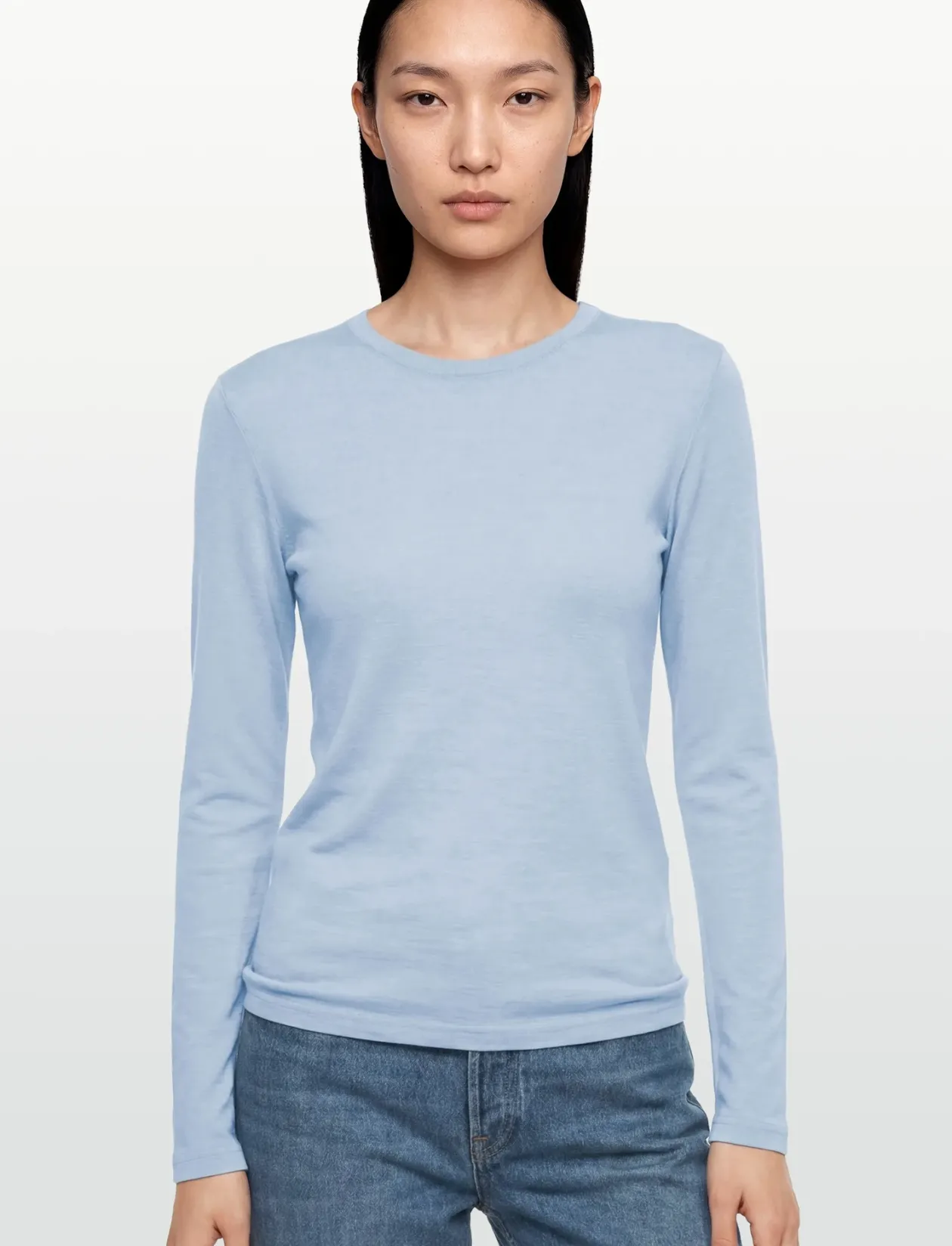 Natashas crew neck 3736 - Langærmede toppe
