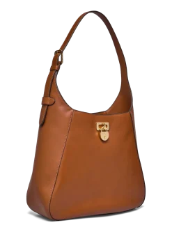 NATURAL SMTH LEATHR-TANNER LG SH-SB - Top handle tasker