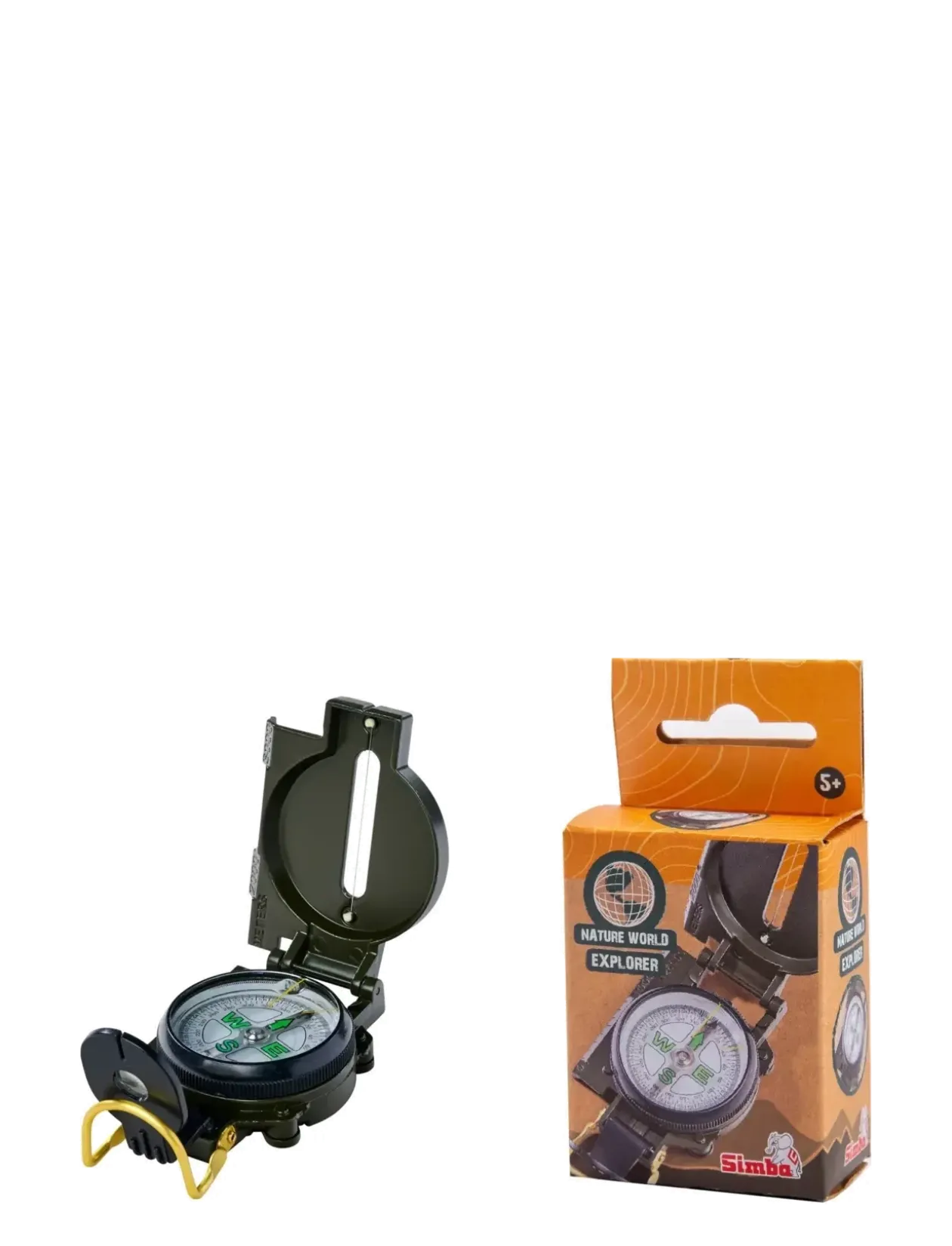 Nature World Explorer Compass - Udendørs spil & Sport
