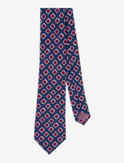 Navy Vintage Squares - Slips