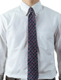 Navy Vintage Squares - Slips