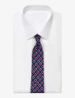 Navy Vintage Squares - Slips
