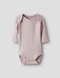 NBFBODY 3P LS JET RAINBOW NOOS - Langærmede bodyer