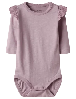 NBFBRIANNE LS BODY - Langærmede bodyer