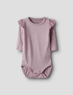 NBFBRIANNE LS BODY - Langærmede bodyer