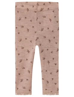 NBFWANG WOOL NEEDLE LEGGING NOOS - Leggings