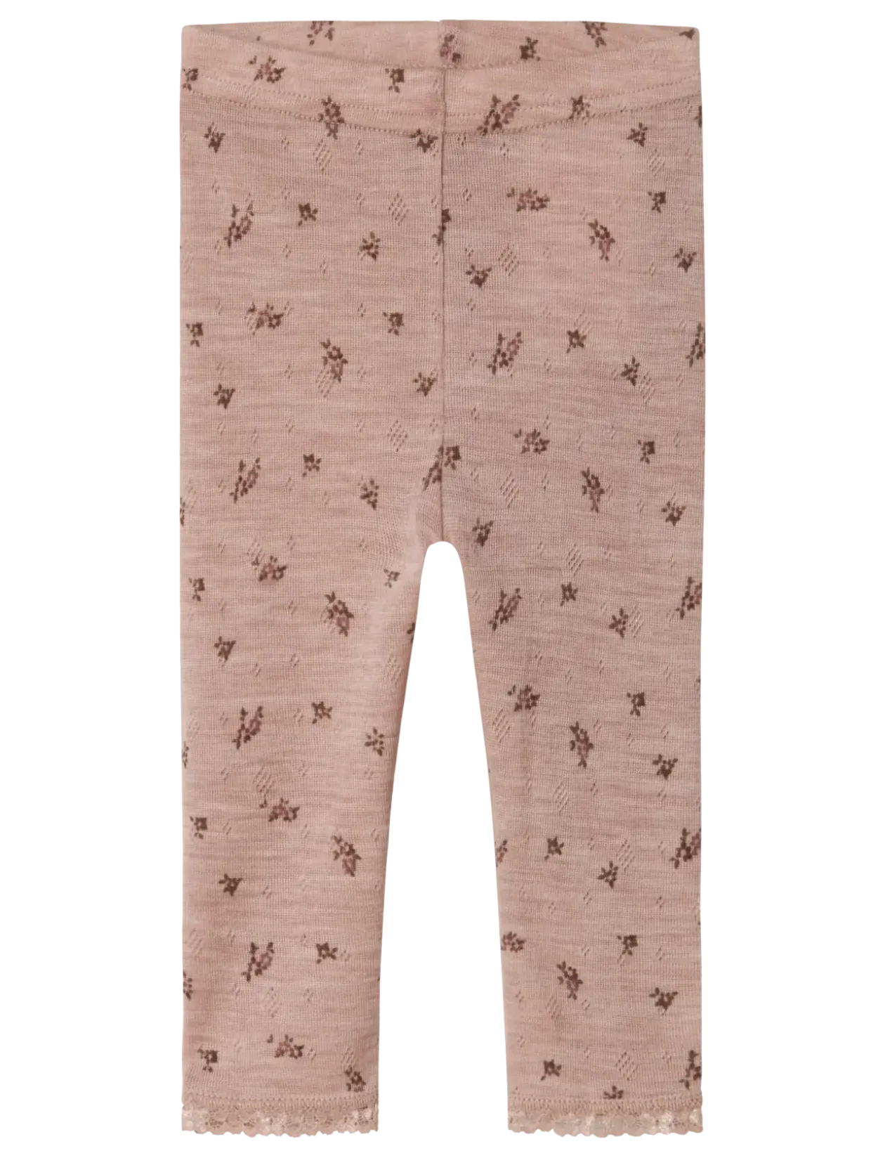 NBFWANG WOOL NEEDLE LEGGING NOOS - Leggings