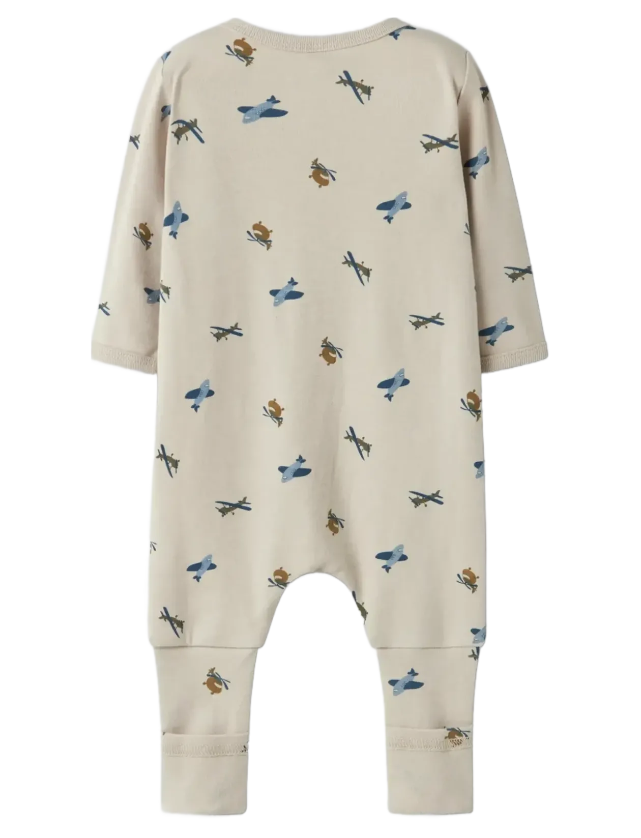 NBMNIGHTSUIT ZIP FF AIRPLANE NOOS - One-sie