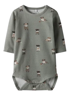 NBMTUSHER LS BODY - Langærmede