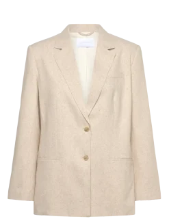 2ND Harrum - Linen - Enkeltradede blazere