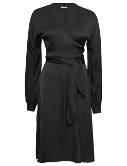 2ND Serene - Fluid Satin - Midi kjoler