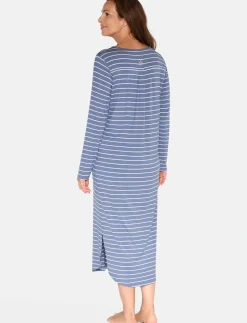 Nicole Longsleeved Long Dress - Natkjoler
