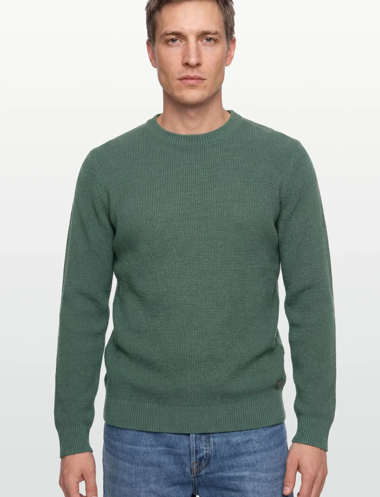 NICOSI STRUCTURE KNIT - Rund hals
