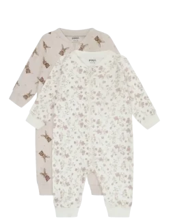 Nightsuit -zipper (2-pack) - One-sie