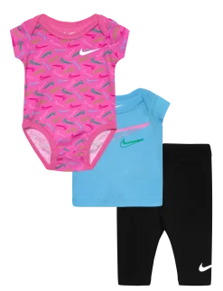 NIKE 3 PC BODYSUIT PANT SET - Sæt med body