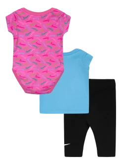 NIKE 3 PC BODYSUIT PANT SET - Sæt med body