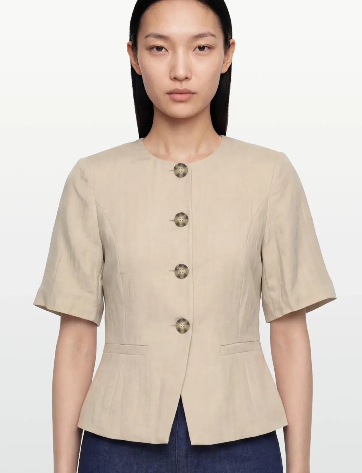 N-Kasaundra Blazer - Enkeltradede blazere