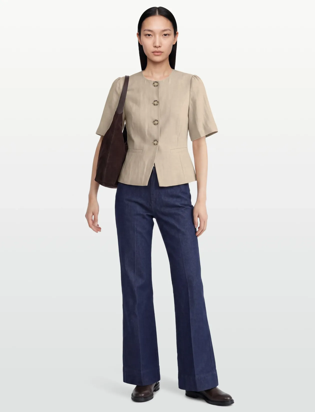 N-Kasaundra Blazer - Enkeltradede blazere
