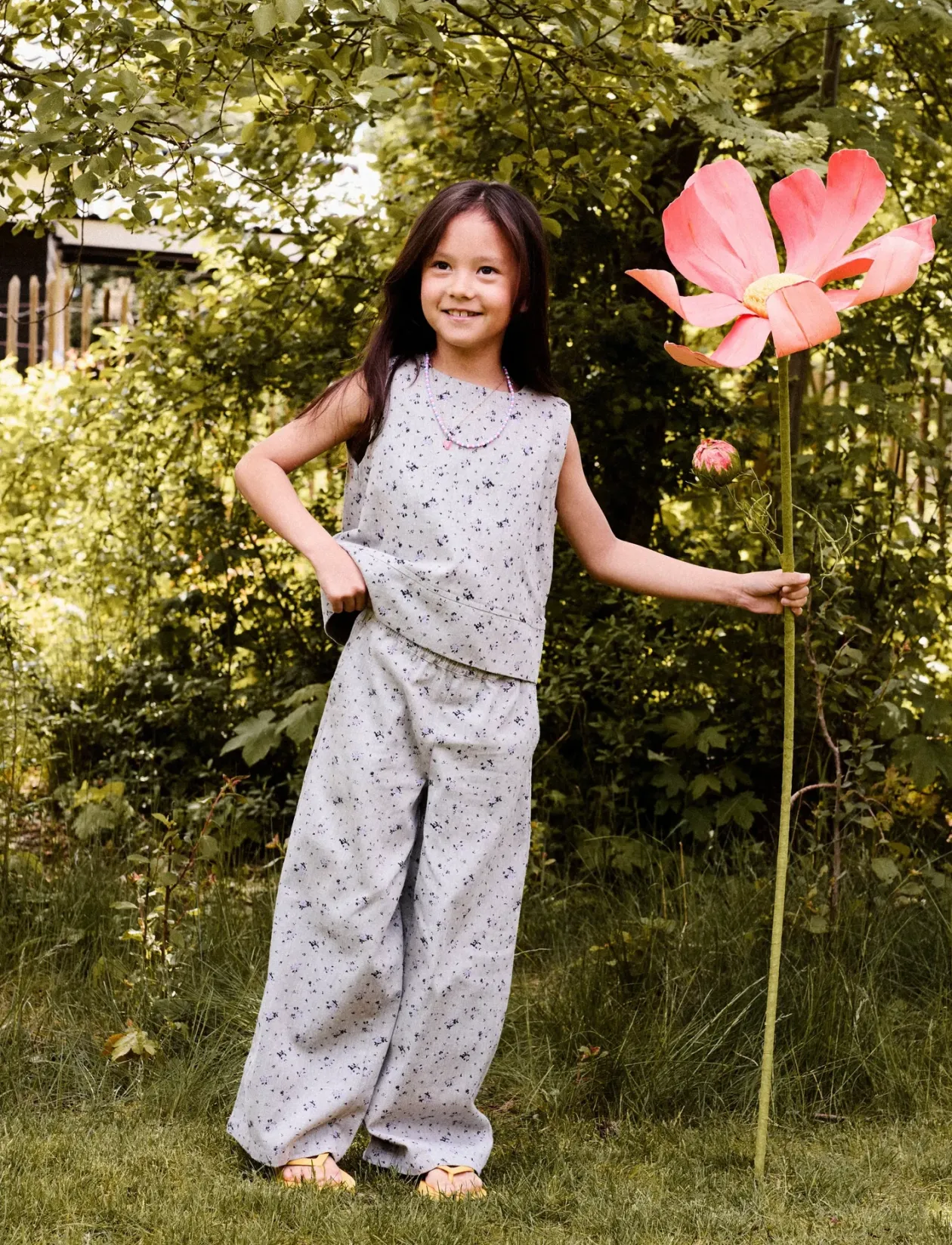 NKFDRITA WIDE PANT - Bukser