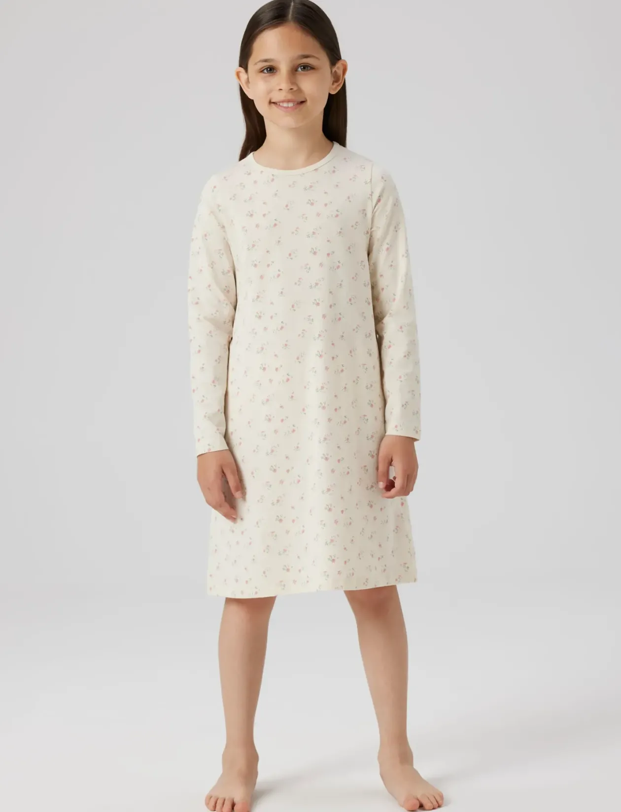 NKFNIGHTGOWN FLOWER NOOS - Natkjoler