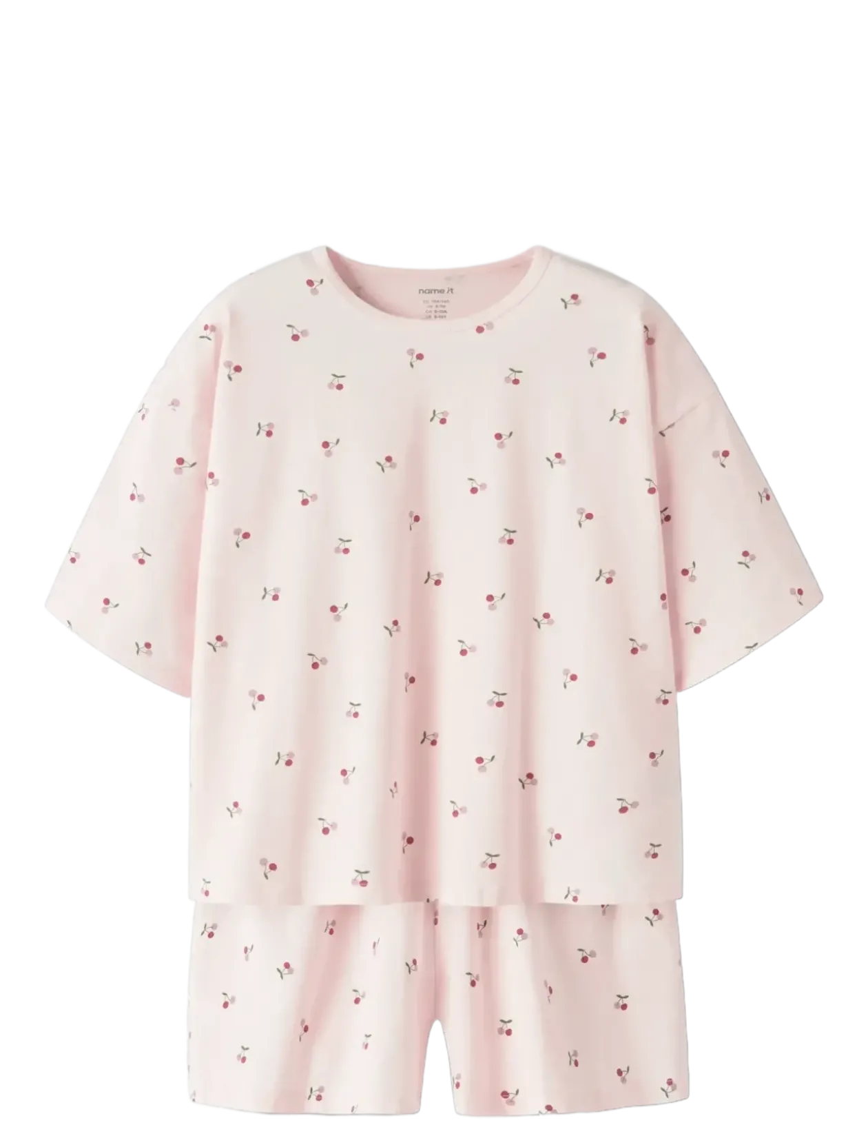 NKFNIGHTSET BOXY CHERRY NOOS - Sæt