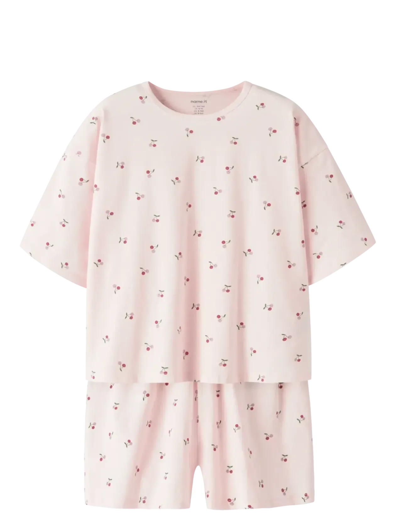 NKFNIGHTSET BOXY CHERRY NOOS - Sæt