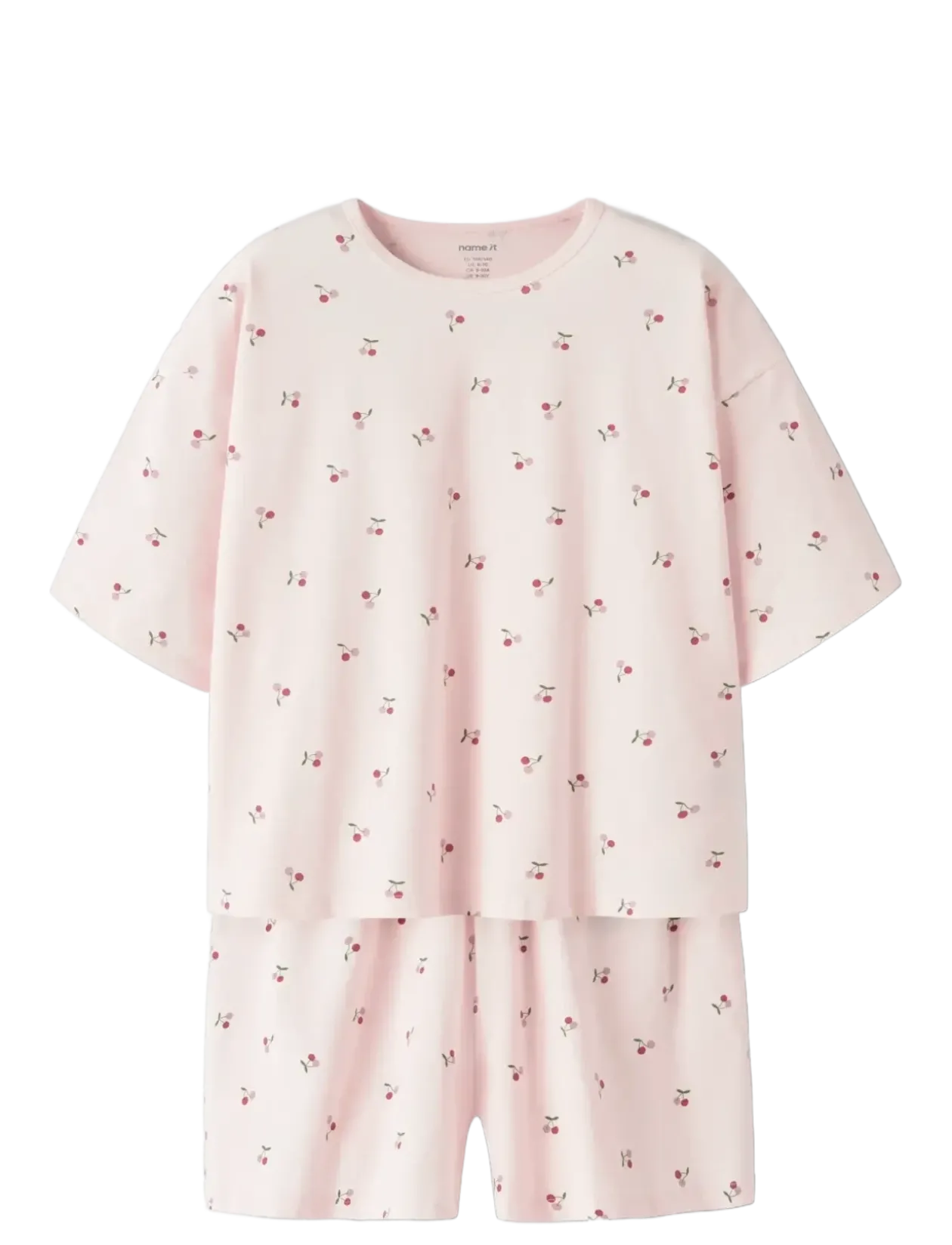 NKFNIGHTSET BOXY CHERRY NOOS - Sæt