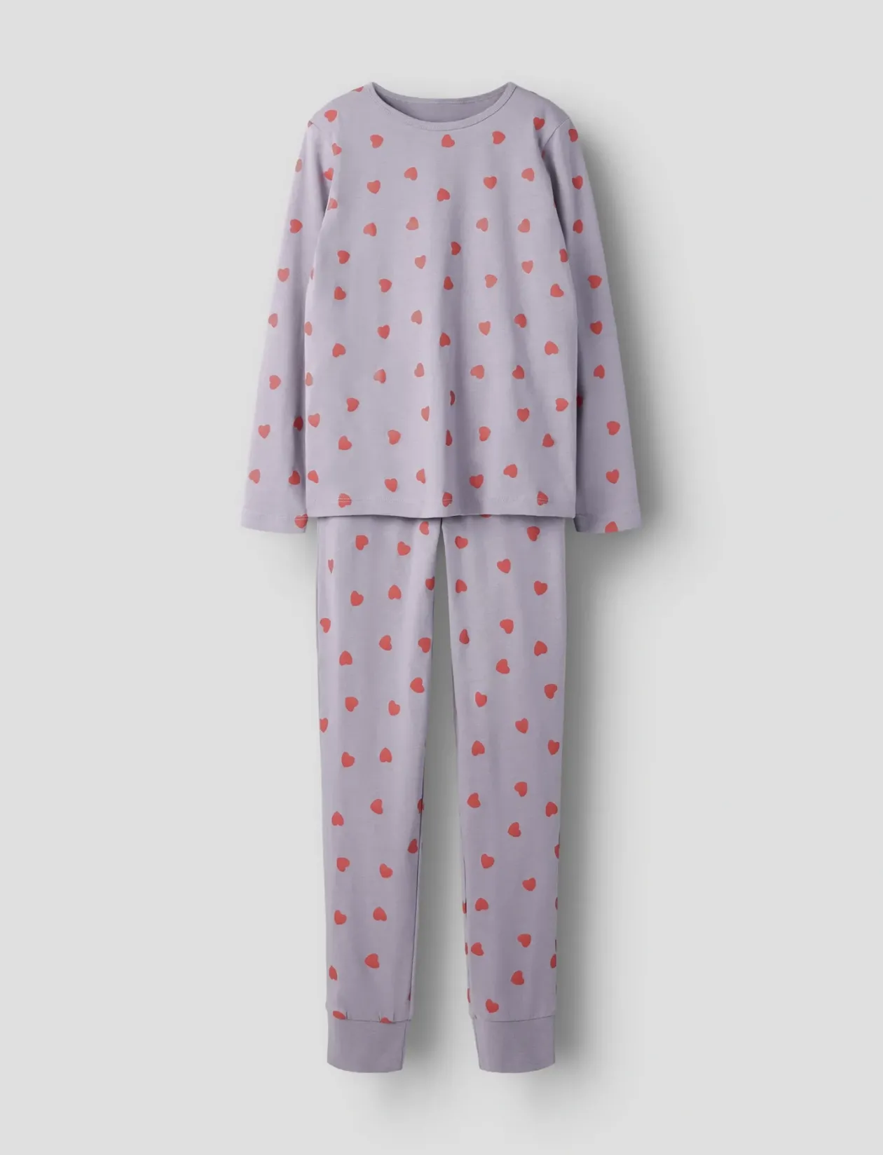 NKFNIGHTSET LAVENDER HEARTS NOOS - Sæt