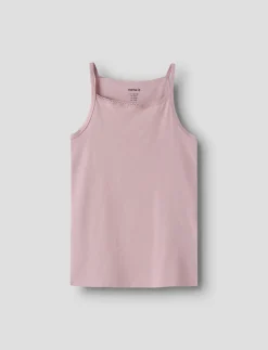 NKFSTRAP TOP 2P LAVENDER HEARTS NOOS - Overdele