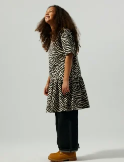 NKFZEBRA TWILL SS DRESS 4003-TD D - Kortærmede hverdagskjoler