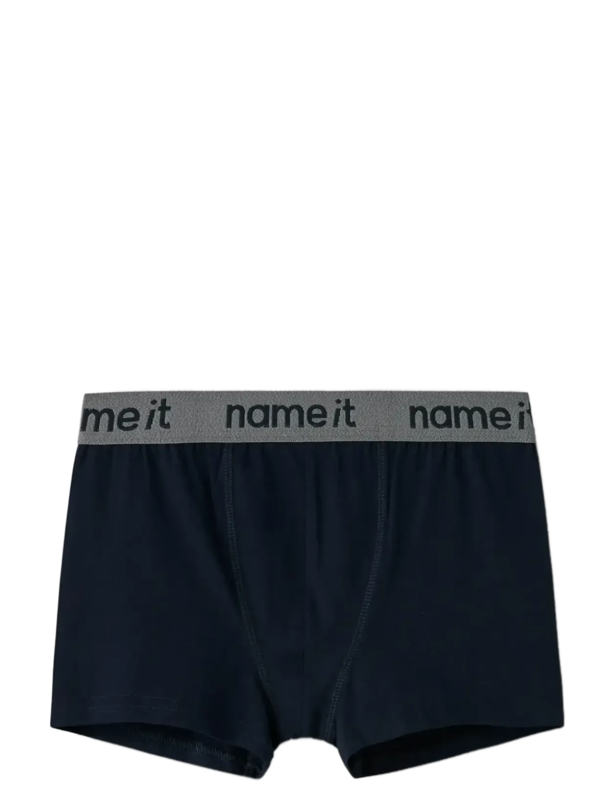 NKMBOXER 3P DARK GREY MEL SKULL NOOS - Underbukser