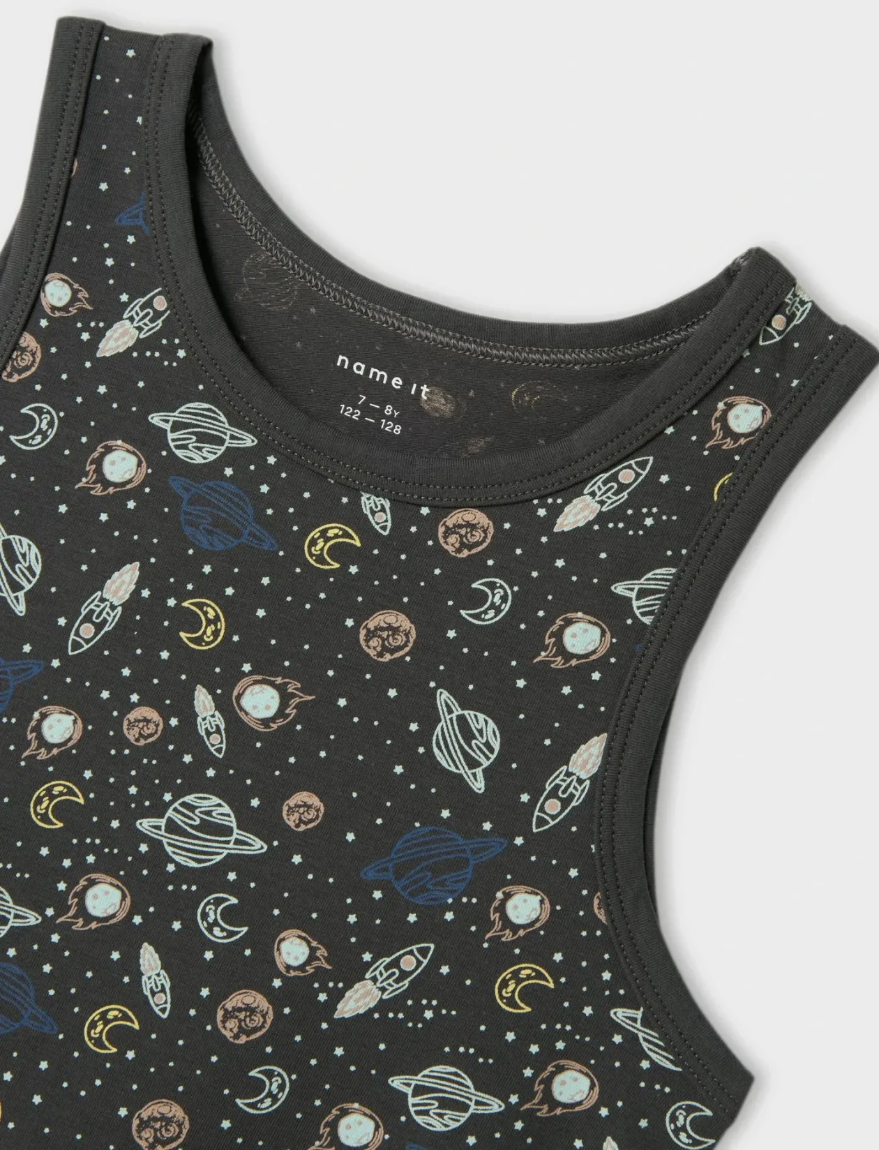 NKMTANK TOP 2P IRON SPACE NOOS - Ærmeløse