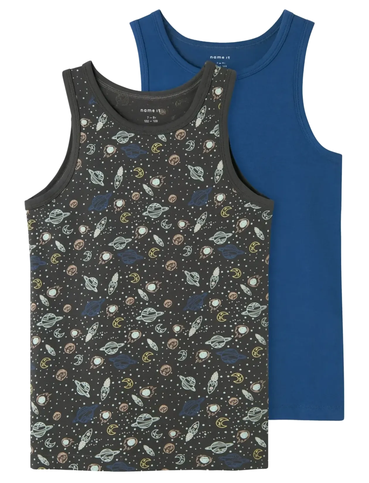 NKMTANK TOP 2P IRON SPACE NOOS - Ærmeløse