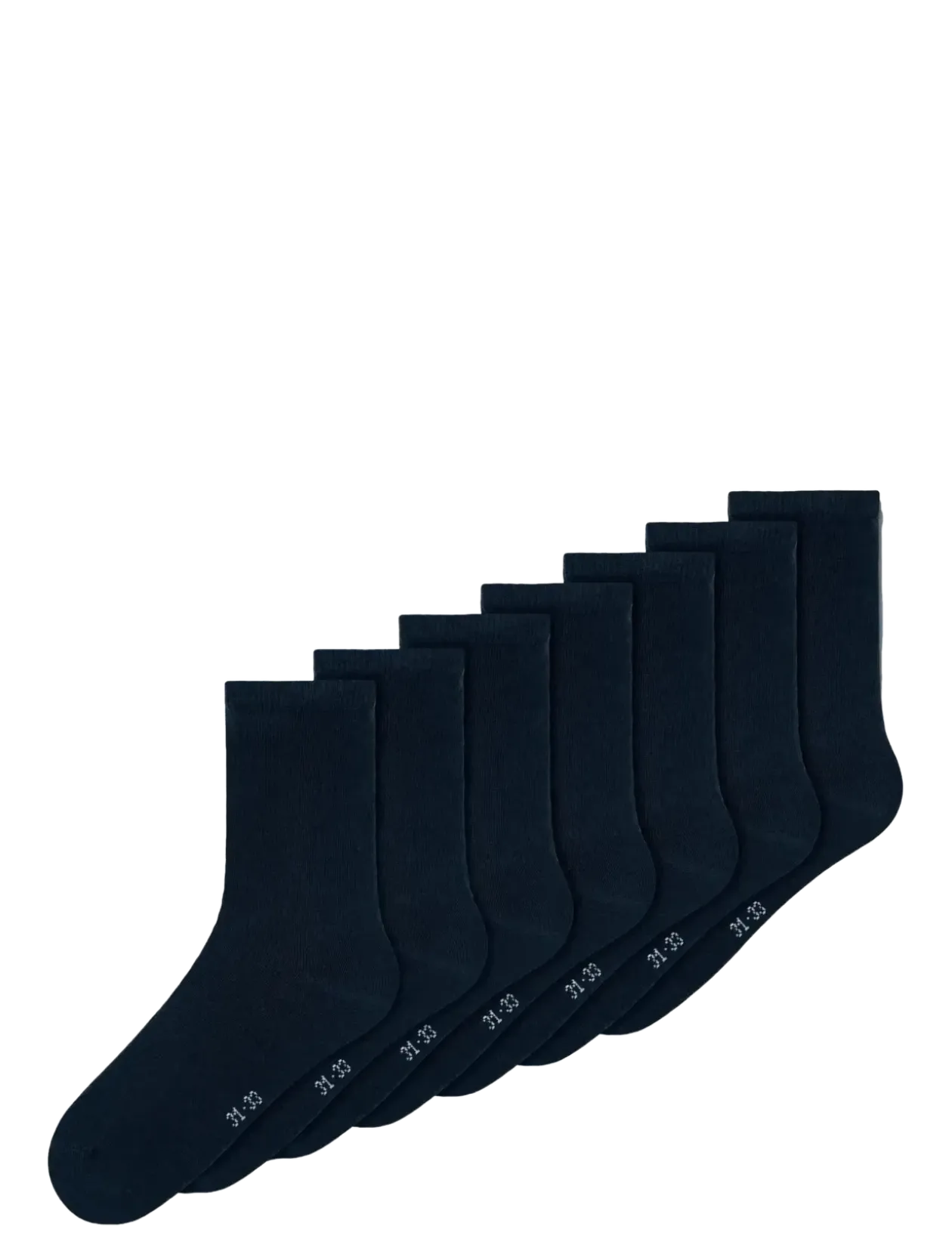 NKNSOCK 7P SOLID NOOS - Børn