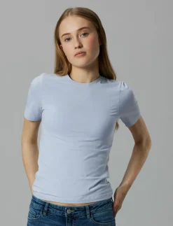 NLFBOVAS SS SHORT S TOP NOOS - Kortærmede