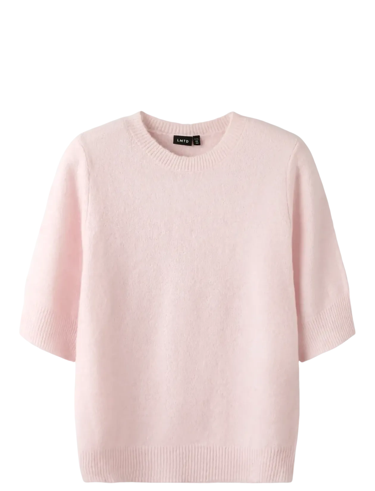NLFBYNT SS SHORT KNIT - Kortærmede