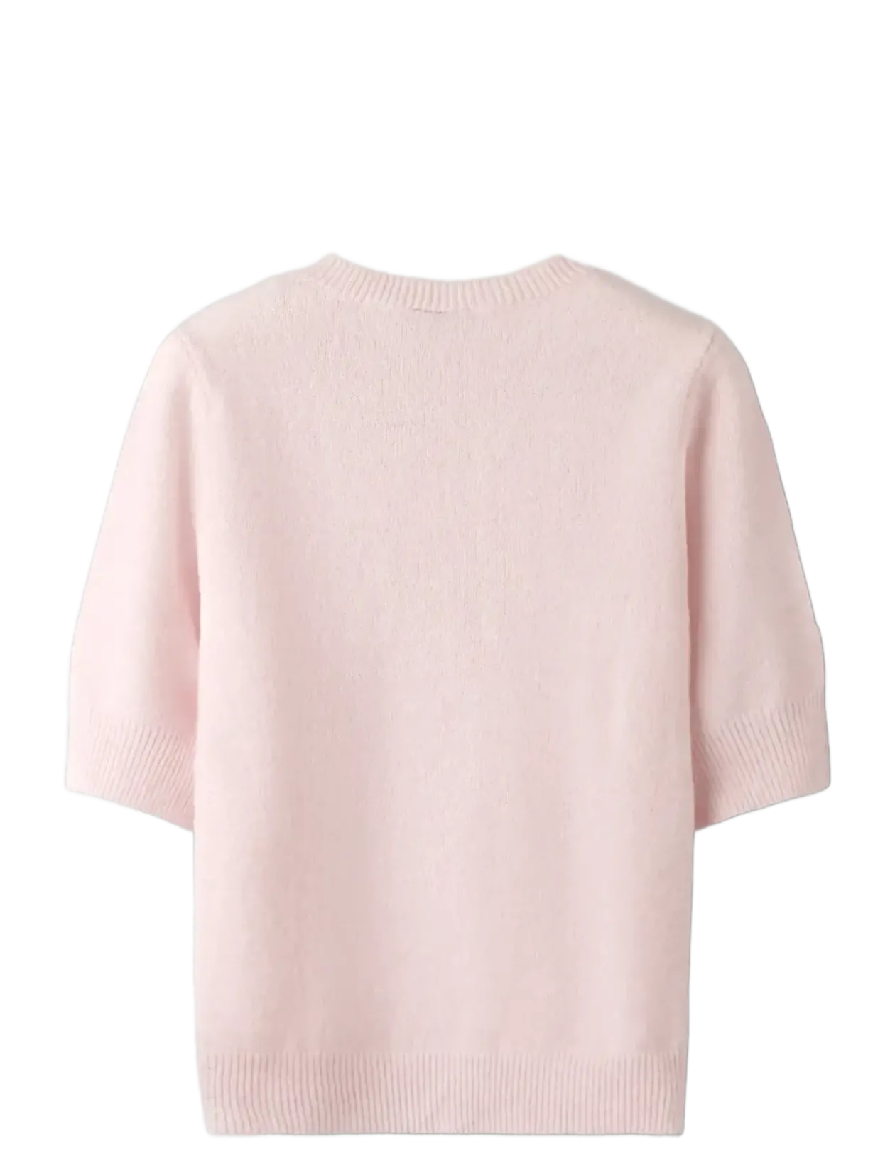 NLFBYNT SS SHORT KNIT - Kortærmede