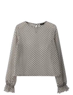 NLFFLEDOT LS O-NECK SHIRT - Bluser & Tunikaer