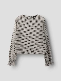 NLFFLEDOT LS O-NECK SHIRT - Bluser & Tunikaer