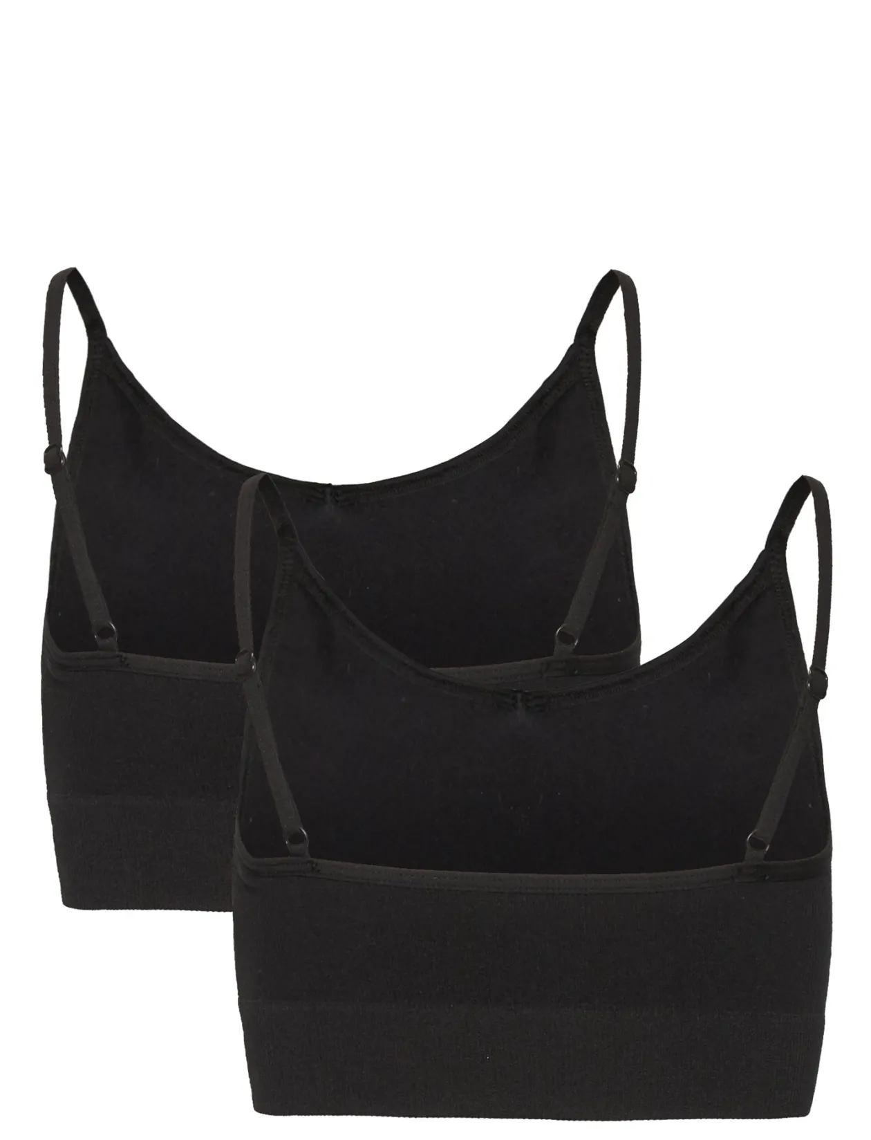 NLFKAILEY RIB BRALETTE 2PACK NOOS - Overdele