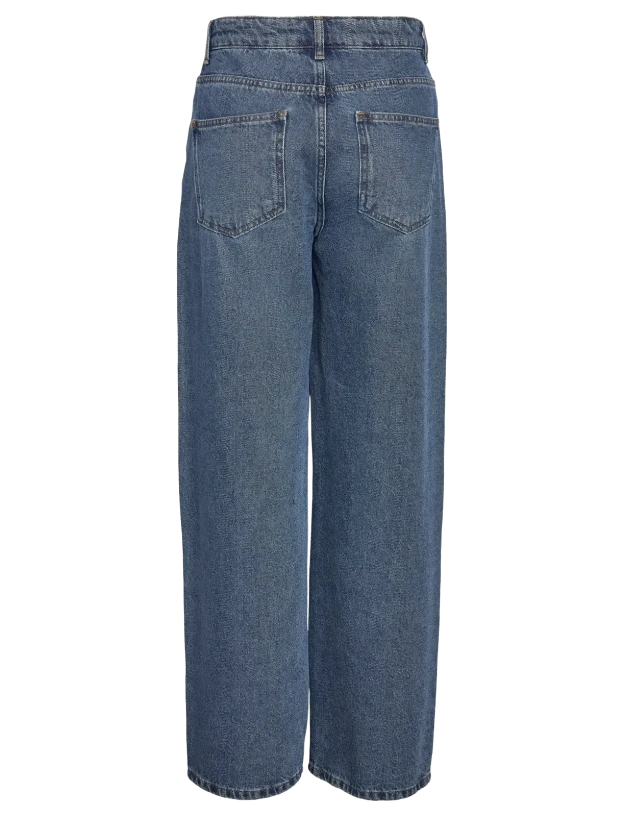 NMALEXA MW LOOSE JEANS FO055MB NOOS - Brede jeans