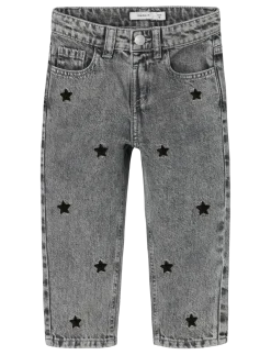 NMFBELLA MOM EMB JEANS 3285-BE NOOS - Regular jeans