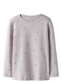 NMFBERRIES LS SLIM TOP - Langærmede t-shirts