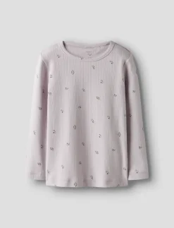 NMFBERRIES LS SLIM TOP - Langærmede t-shirts